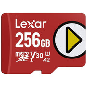Lexar LMSPLAY256G-BNSNG MicroSDXC PLAY 256GB UHS-I V30 A2 - colore Grigio