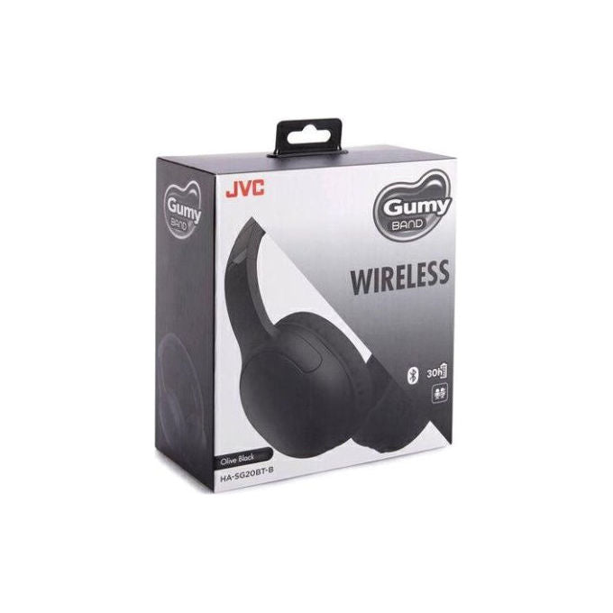 JVC HA-SG20BT Cuffie On-Ear Wireless Olive Black colore Olive Black