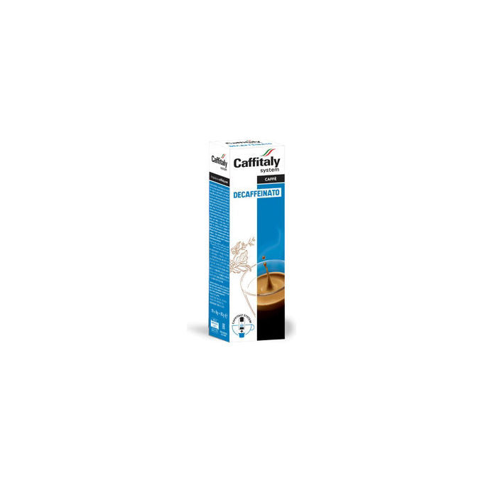Caffitaly Capsule Caffe' Decaffeinato Dek Compatibile Macchine Caffitaly 10 Capsule