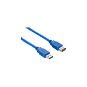 Hamlet XCU3A-MF30 Cavo Prolunga USB 3.0 Maschio Femmina 3 m Blu