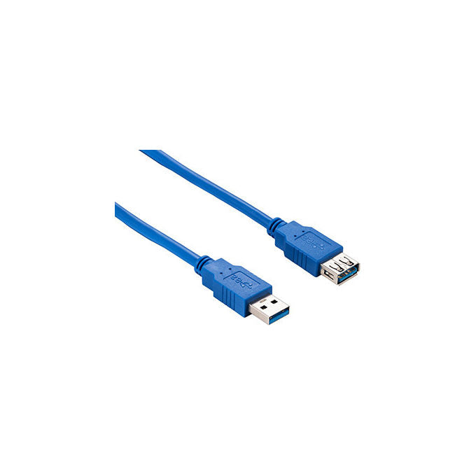 Hamlet XCU3A-MF30 Cavo Prolunga USB 3.0 Maschio Femmina 3 m Blu