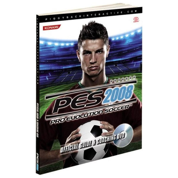Piggyback PES 2008 Guida Ufficiale Italiano 174 Pagine 2 DVD Copertina Morbida