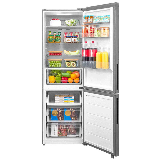Midea MDRB548MME46 Frigorifero Combinato Total No Frost 401L Classe E Acciaio Inox