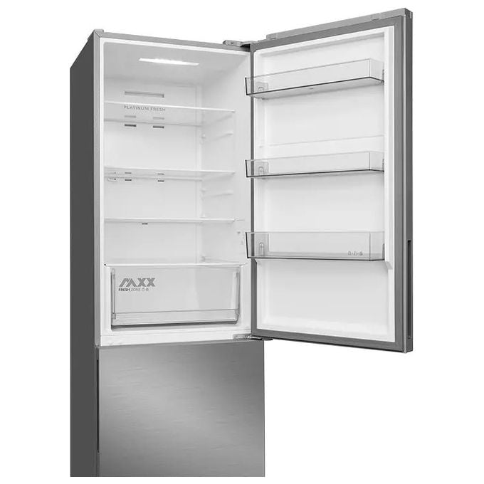 Midea MDRB548MME46 Frigorifero Combinato Total No Frost 401L Classe E Acciaio Inox
