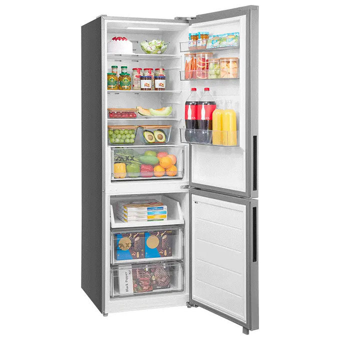 Midea MDRB548MME46 Frigorifero Combinato Total No Frost 401L Classe E Acciaio Inox