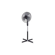 Akai ventilatore a piantana nero 16 pollici con oscillazione e altezza regolabile diametro 40 cm