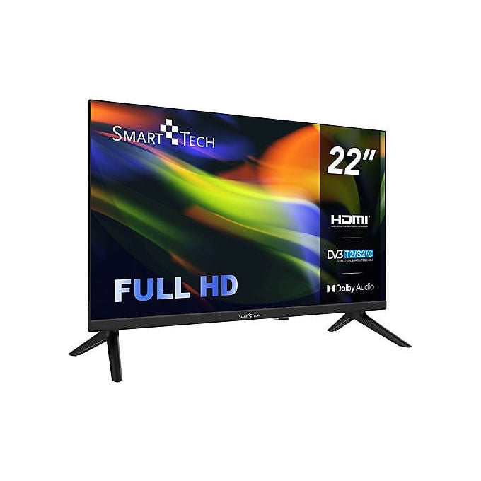 Smart Tech 22FN01V TV LED 22'' Full HD Hotel Mode DVB-T2 DVB-S2 Alimentazione 12-220V 2 HDMI 2 USB LAN