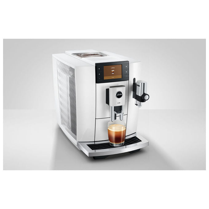 Jura E8 15747 Macchina espresso automatica 1 9 L chicchi di caffe' colore Bianco