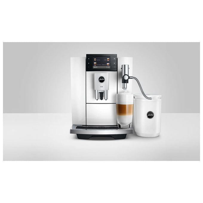Jura E8 15747 Macchina espresso automatica 1 9 L chicchi di caffe' colore Bianco