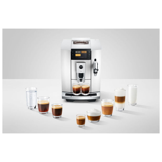 Jura E8 15747 Macchina espresso automatica 1 9 L chicchi di caffe' colore Bianco