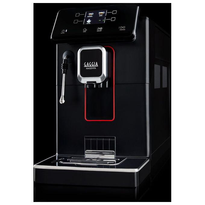 Gaggia RI8700 Magenta+ Macchina da caffe' Automatica 1,8 L 15 bar 1900 W Macinino Ceramica Display TFT colore Nero