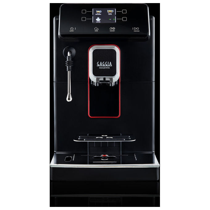 Gaggia RI8700 Magenta+ Macchina da caffe' Automatica 1,8 L 15 bar 1900 W Macinino Ceramica Display TFT colore Nero