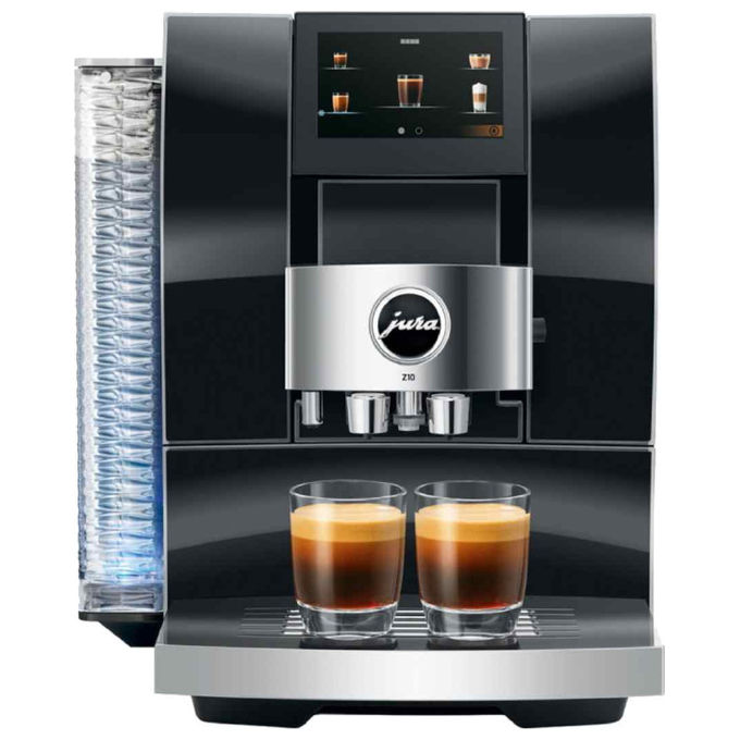 Jura Z10 DIAMOND BLACK EB Macchina da Caffe' Espresso Automatica 4.3 pollici Touchscreen Cold Brew colore Nero