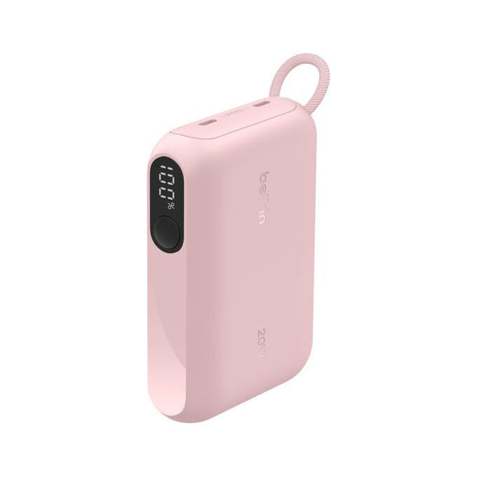 Belkin BPB027HQPK Power bank 10000 mAh display 2 USB-C colore Rosa