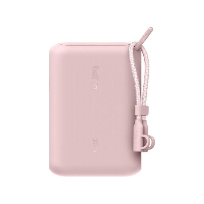 Belkin BPB027HQPK Power bank 10000 mAh display 2 USB-C colore Rosa