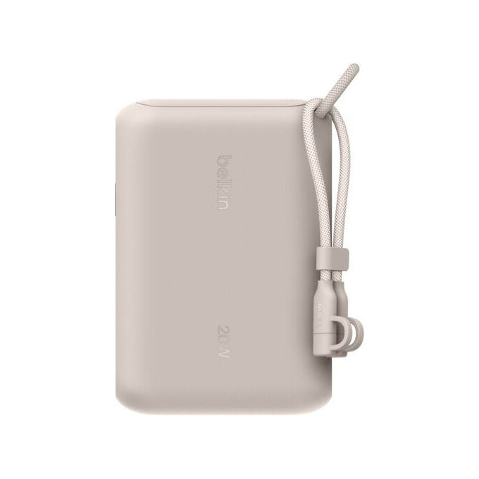 Belkin BPB027HQSD Power Bank 10000 mAh Display USB-C Sabbia