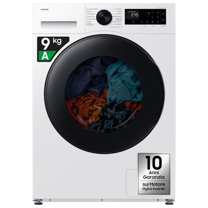 Samsung WD90HG5U34BEET Lavasciuga 9kg-6kg 1400rpm Classe A-35% Vapore Wi-Fi colore Bianco