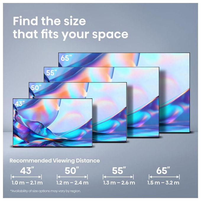 Hisense 55A79S QLED 4K UHD Smart TV 55 pollici Nero
