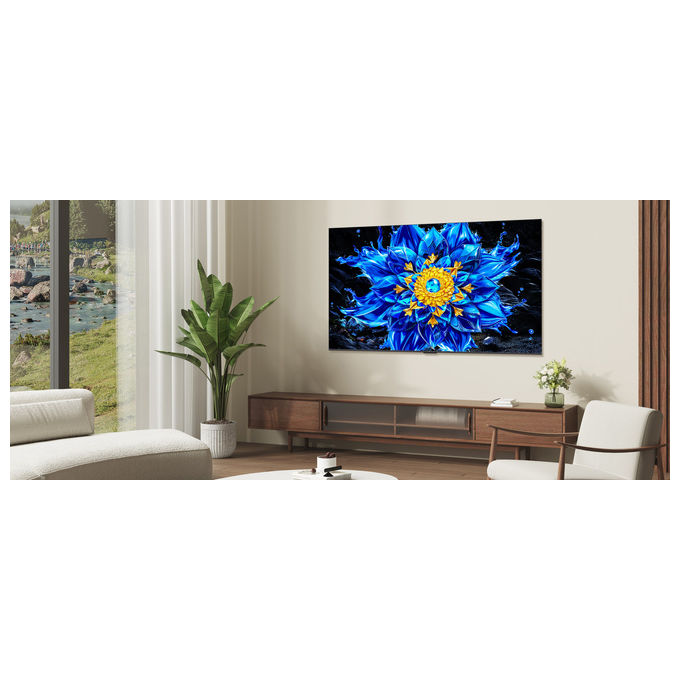 TCL 98P8L TV QD 98 pollici 4K HDR Google TV 144Hz Nero