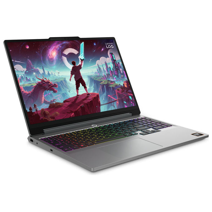 Lenovo LOQ 15AHP11 Notebook AMD Ryzen 7 RTX 5050 16GB 512GB SSD Windows 11 Home colore Grigio Luna