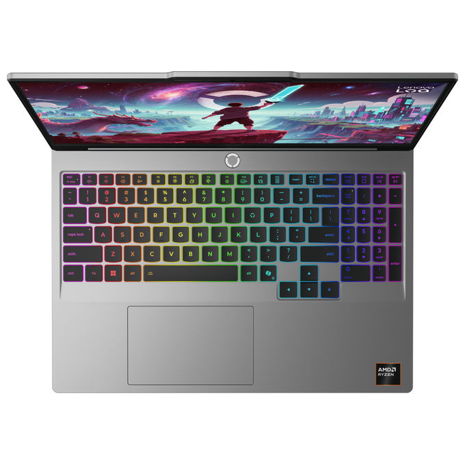 Lenovo LOQ 15AHP11 Notebook AMD Ryzen 7 RTX 5050 16GB 512GB SSD Windows 11 Home colore Grigio Luna