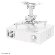 Neomounts CL25-530WH1 Supporto a Soffitto per Proiettore Acciaio 45 Kg Rotazione 360° Inclinazione 20° colore Bianco