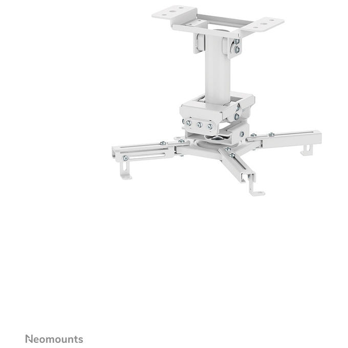 Neomounts CL25-530WH1 Supporto a Soffitto per Proiettore Acciaio 45 Kg Rotazione 360° Inclinazione 20° colore Bianco