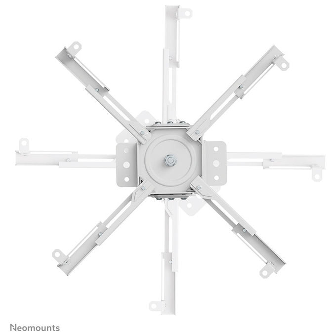 Neomounts CL25-530WH1 Supporto a Soffitto per Proiettore Acciaio 45 Kg Rotazione 360° Inclinazione 20° colore Bianco