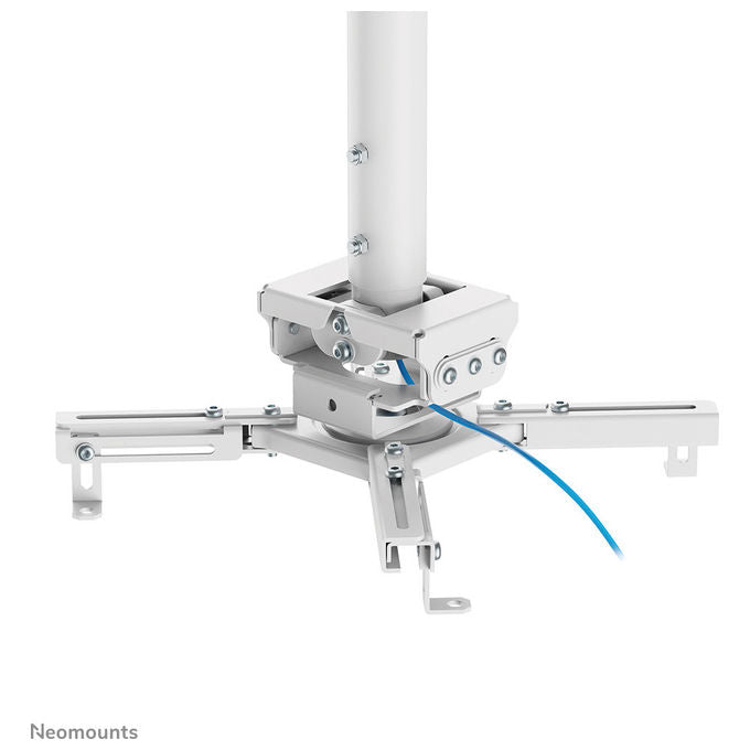Neomounts CL25-530WH1 Supporto a Soffitto per Proiettore Acciaio 45 Kg Rotazione 360° Inclinazione 20° colore Bianco