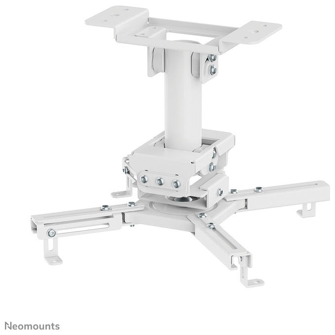 Neomounts CL25-530WH1 Supporto a Soffitto per Proiettore Acciaio 45 Kg Rotazione 360° Inclinazione 20° colore Bianco