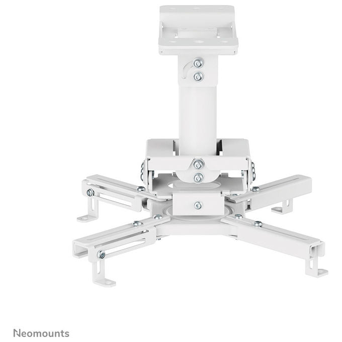 Neomounts CL25-530WH1 Supporto a Soffitto per Proiettore Acciaio 45 Kg Rotazione 360° Inclinazione 20° colore Bianco