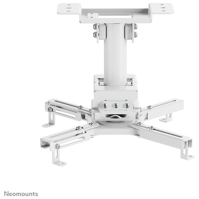 Neomounts CL25-530WH1 Supporto a Soffitto per Proiettore Acciaio 45 Kg Rotazione 360° Inclinazione 20° colore Bianco