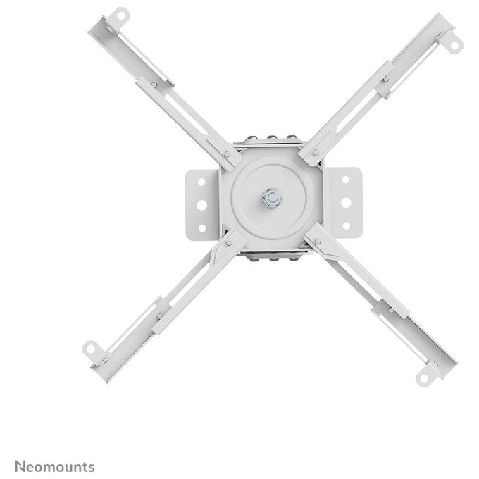 Neomounts CL25-530WH1 Supporto a Soffitto per Proiettore Acciaio 45 Kg Rotazione 360° Inclinazione 20° colore Bianco