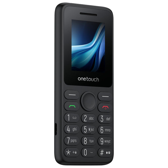 TCL OneTouch 5041 T314D1-3ALCA112 telefono per anziani 1.8 pollici Dual SIM 4G colore Nero