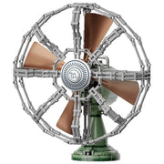 Pantasy 85044 Retro Collection Ventilatore da Tavolo Mattoncini collezione retro' effetto bronzo antico verde menta colore verde menta effetto bronzo antico
