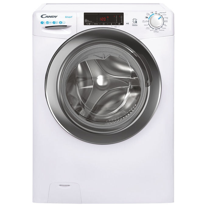 Candy CSS4127TWR3-1-11 Smart Lavatrice Frontale 7 Kg 1200 rpm Classe C NFC 79 dB (85x60x45 cm) colore Bianco