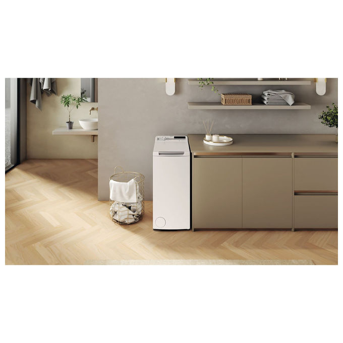 Whirlpool TDLR P66 BS IT Lavatrice Carica dallalto 6kg 1200rpm Classe A (60x40x90)kg colore Bianco