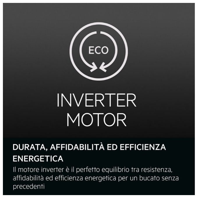 AEG LR7FD104B Lavatrice Serie 7000 ProSteam 10 Kg 1400 rpm Classe A (847x597x636) cm colore Nero Bianco