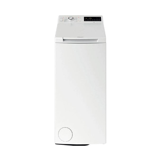 Hotpoint WMTG725BIT Lavatrice Carica dall'Alto 7 Kg 1200 rpm Classe B Inverter 14 Programmi (90x40x60 cm) colore Bianco