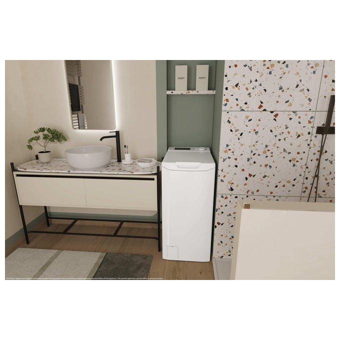 Candy TCA263D2-S ProWash 300 Lavatrice Carica dall'Alto 6 Kg 1200 rpm Classe D Wi-Fi Bluetooth 17 Programmi (86x41x60 cm) colore Bianco