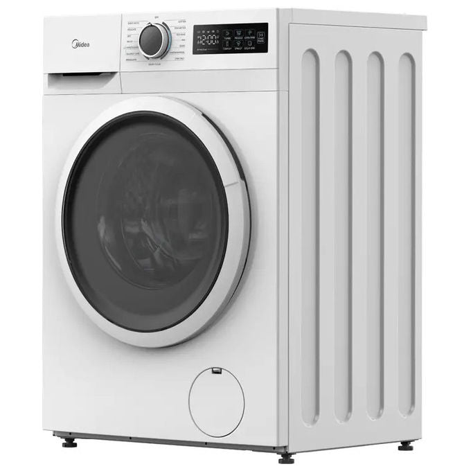 Midea MF110W80BA10 Serie 110 Lavatrice Frontale 8 Kg 1351 rpm Classe A TurboWash Motore BLDC (85x59,5x47,5 cm) colore Bianco