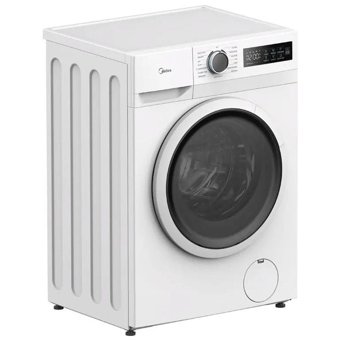 Midea MF110W80BA10 Serie 110 Lavatrice Frontale 8 Kg 1351 rpm Classe A TurboWash Motore BLDC (85x59,5x47,5 cm) colore Bianco