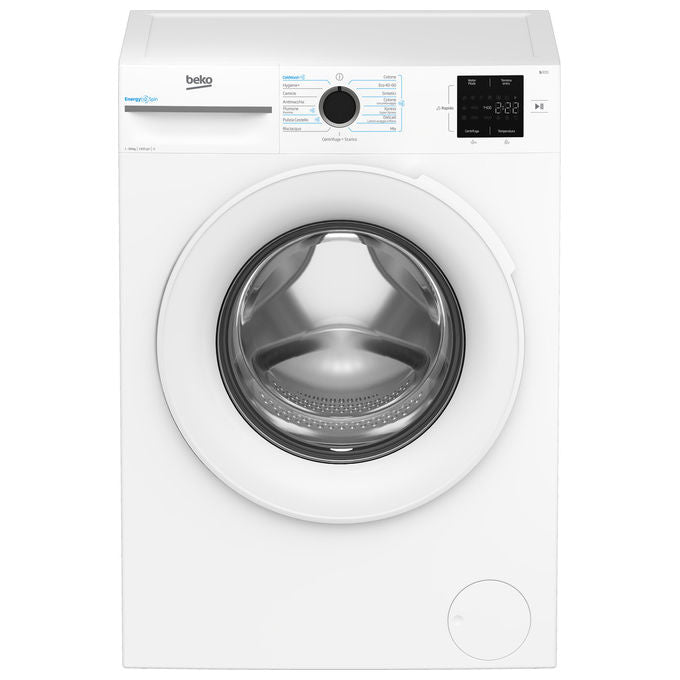 Beko BMW10147EW NX Lavatrice Frontale 10 Kg 1400 rpm Classe A Motore Inverter Vapore (85x60x58 cm) colore Bianco