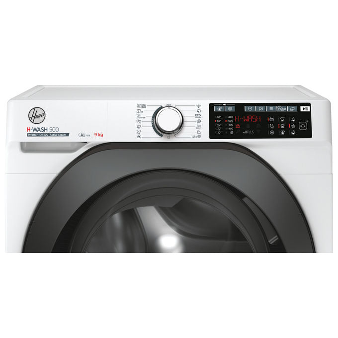 Hoover HW 49AMBC7-1-S Lavatrice H-WASH 500 Carica Frontale 9 Kg 1400 Giri Classe A Bianco