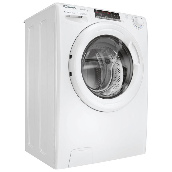 Candy CSO486TWM6-1-S Lavatrice Carica Frontale 8 Kg 1400 Giri Inverter Smart Pro colore Bianco