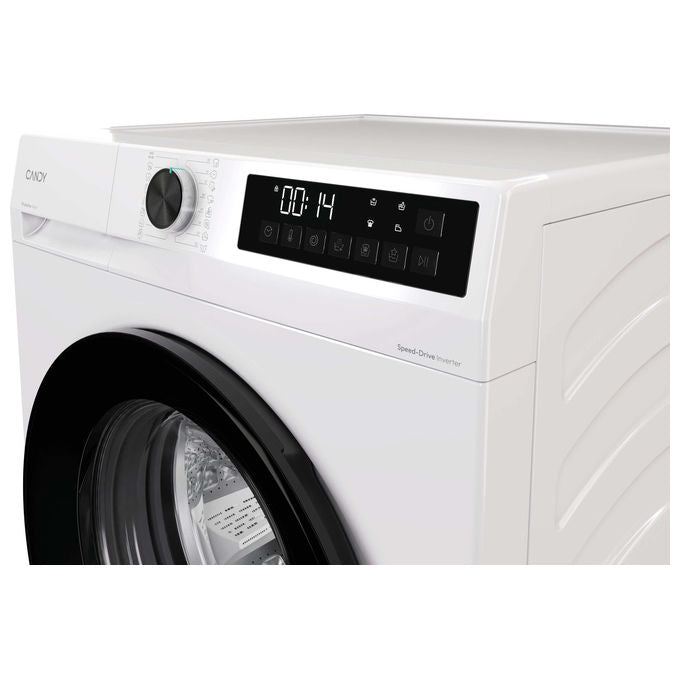 Candy GD 410B8-S Lavatrice ProWash 300 10 kg 1351 rpm Classe A Inverter Vapore Bianco (85x60x60 cm)
