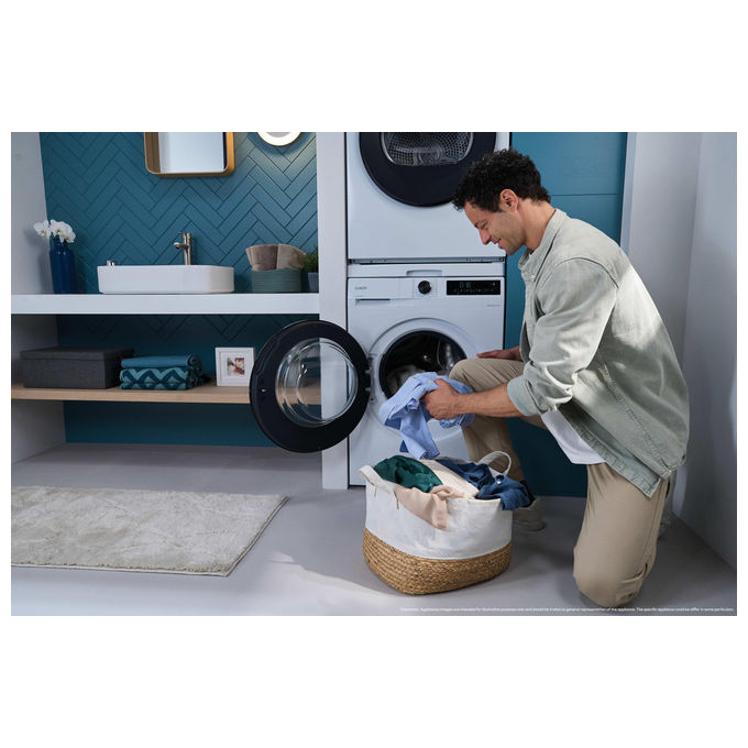 Candy GD 49B8-S Lavatrice Carica Frontale 9 Kg 1351 rpm Classe A Bianco (85x60x60 cm)