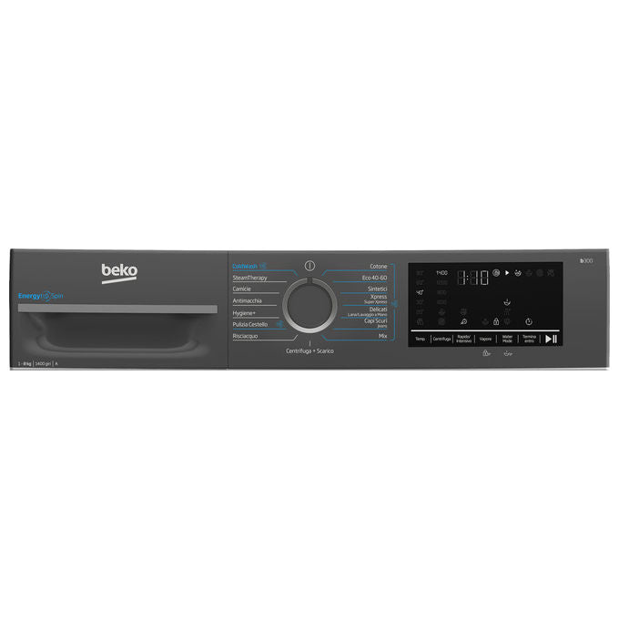 Beko BMWEU8147DA Lavatrice 8Kg 1400rpm Classe A Inverter SteamCure EnergySpin colore Bianco