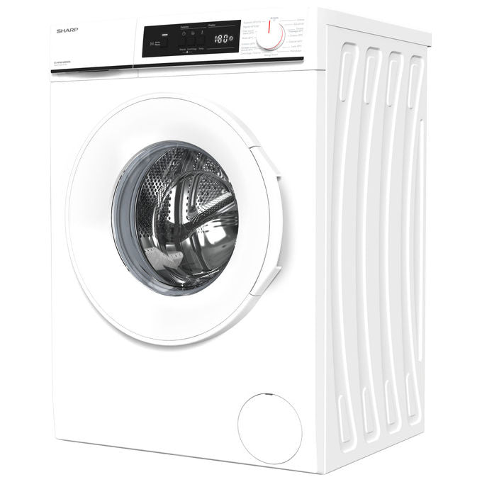Sharp ES-NFA814BWNNA Lavatrice Caricamento frontale 8 kg 1400 rpm Classe A Bianco