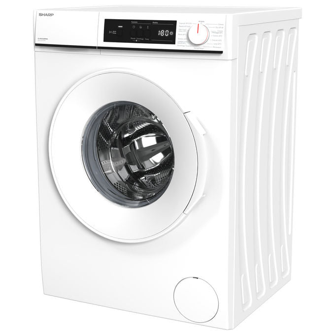 Sharp ES-NFA814BWNNA Lavatrice Caricamento frontale 8 kg 1400 rpm Classe A Bianco